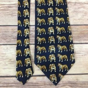 Aesop Bulldog's Pose Tie